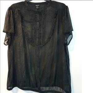 NWT 4 torrid chiffon top